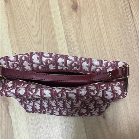 Pre-owned Vintage Dior Burgundy and White Diorissimo - Picture 4 of 10
